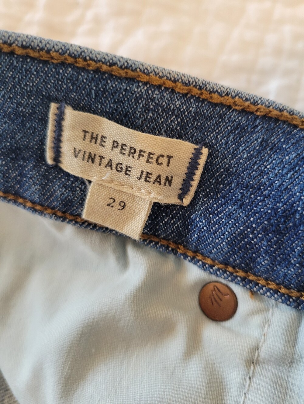 Madewell Women's High Rise Perfect Vintage Jeans - Picture 3 of 6